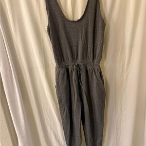 Zella Charcoal Sleeveless Jumpsuit